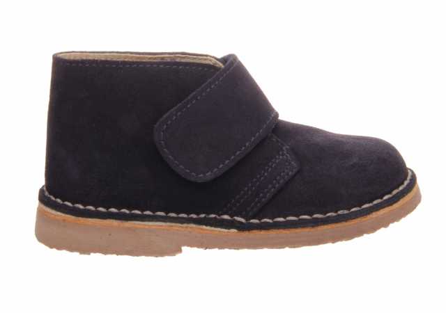 BOTAS NIÑO EN SERRAJE CON VELCRO
